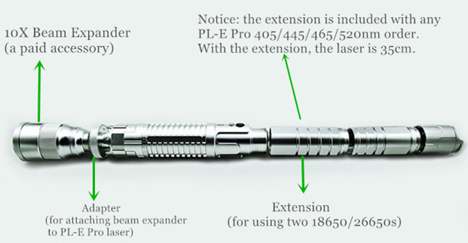 5000mw green laser