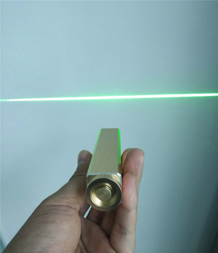 green laser light