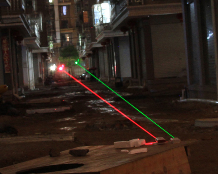 red laser pen