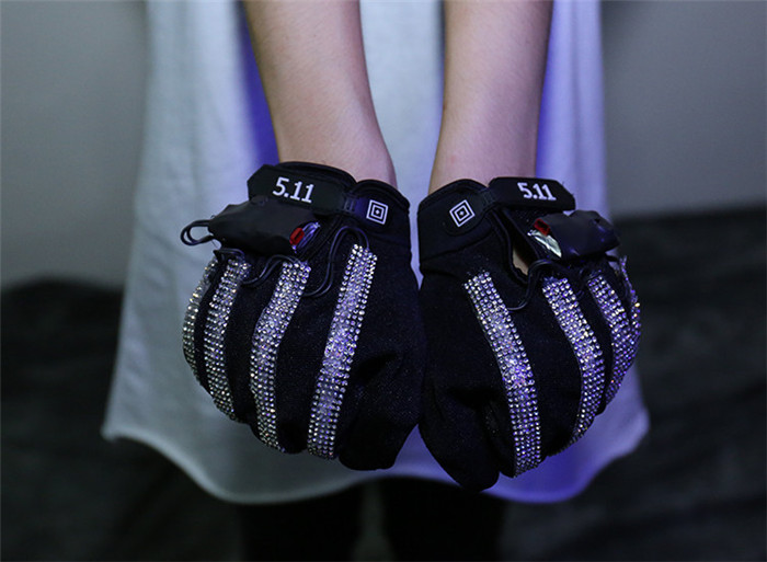 LED light gloves