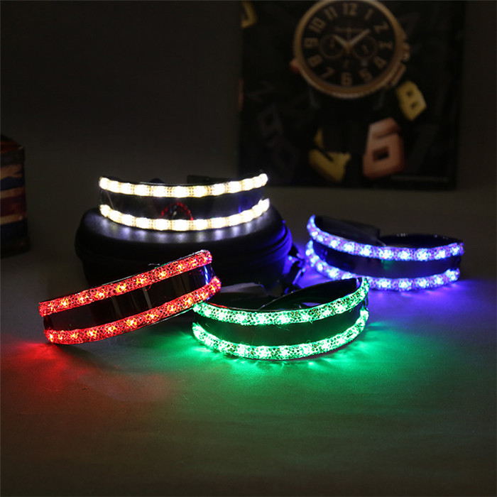 led glasses