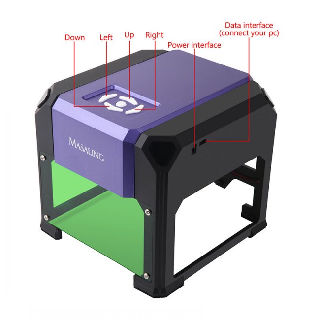 Purple Beam Laser Cutter