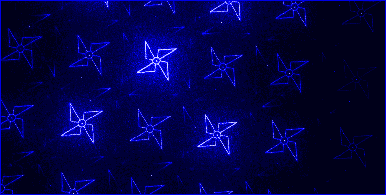 Starry Blue Laser Pointer 